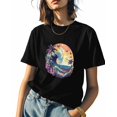 thumbnail image 1 of Summer Sea Womens Tshirt Graphic Tees Cotton Crew Neck T-Shirts, Casual Short Sleeve Shirts for Women Teen Girl, 1 of 7