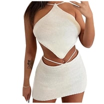 Summer Sets for Women Spring Sets for Women 2024 Clothing Set Female Round Neck Sleeveless Tops Pants Sets Cargo Pant Style S_305 Women's Tracksuits White M