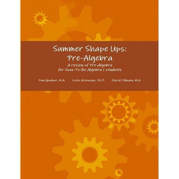 Summer Shape Ups: Pre-Algebra (Paperback)