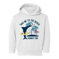 thumbnail image 1 of Summer Shark Hoodie Toddler - Toddler Hoodie, White, 1 of 4