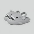 thumbnail image 1 of Summer Shark Slippers For Children Cold Slippers Indoor Non-Slip Soft Bottom Comfort Cute Baby Hole Shoes Boys Girls Home Slides, 1 of 7