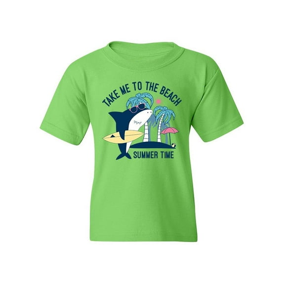 Summer Shark T-Shirt Juniors -Image by Shutterstock, x-Large