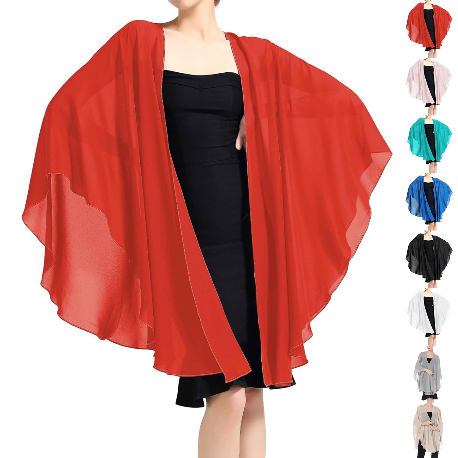 Summer Shawls Wraps Silky Smooth Pashmina Stole Light Sheer Shoulder Cover Large Solid Scarves for Women Wedding Evening Bridal Bridesmaids Mother of The Bride 94x135cm Black Walmart