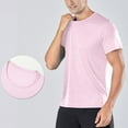 thumbnail image 1 of Summer Shirts for Men Beach,Men's Short Sleeve UPF 50+ T-Shirt Workout Running Swim Tops Tee Rash Guard Performance Shirts, 1 of 9