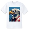 thumbnail image 1 of Summer Short Sleeve Tops Crew Neck Shirts For Women EaglePlus Size Tee Shirts, 1 of 5