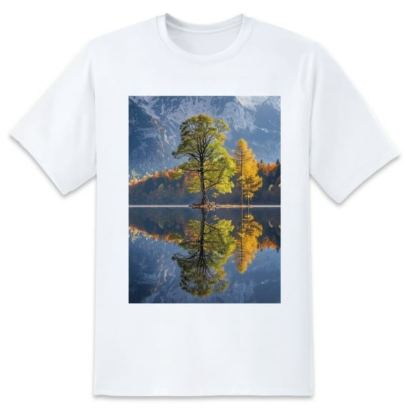 Summer Short Sleeve Tops Crew Neck Shirts For Women LakePlus Size Tee Shirts