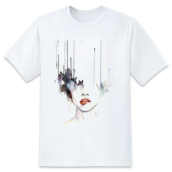 Summer Short Sleeve Tops Crew Neck Shirts for Men Art Drawing Plus Size Tee Shirts XS-5XL