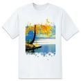 thumbnail image 1 of Summer Short Sleeve Tops Crew Neck Shirts for Men NaturePlus Size Tee Shirts XS-5XL, 1 of 1