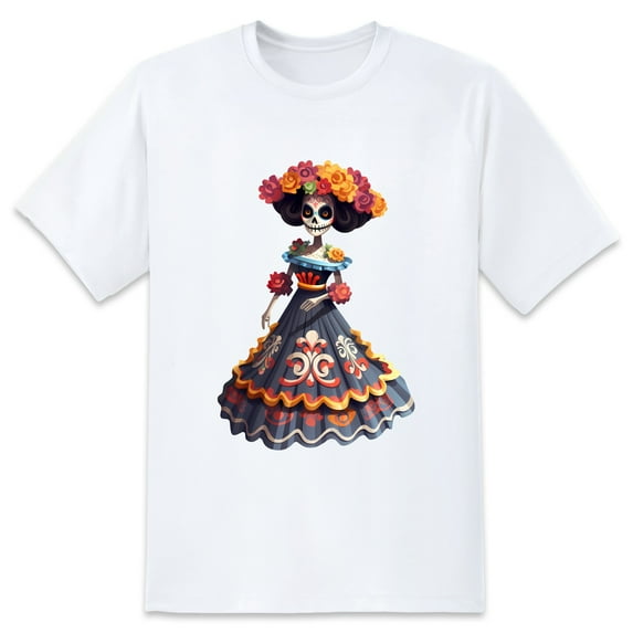 Summer Short Sleeve Tops Crew Neck Shirts for Men SkullPlus Size Tee Shirts XS-5XL