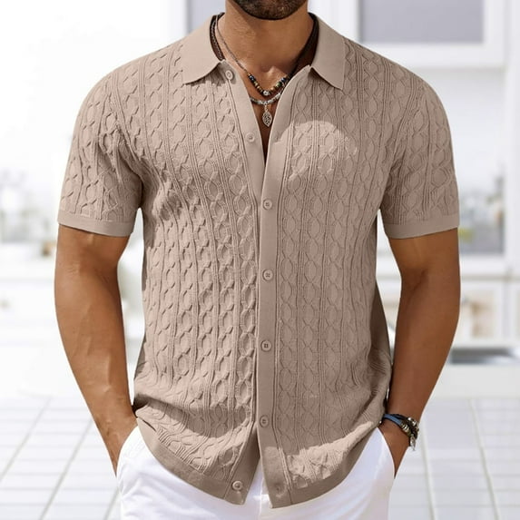 Summer Short-sleeved Men's Clothing European And American
