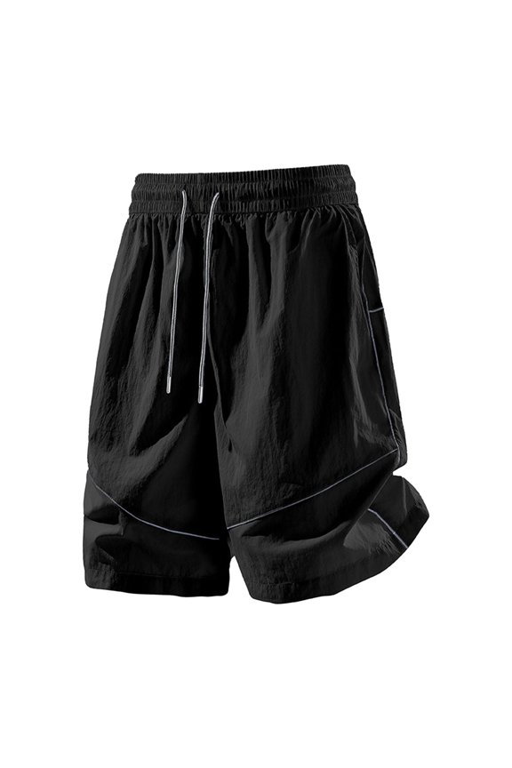 Summer Shorts JIANLAI Quick-Drying, Waterproof, Lightweight, Breathable, Moisture-Wicking, UV-Blocking Hiking Shorts For Daily Use And Exercise. (S-4XL) Black