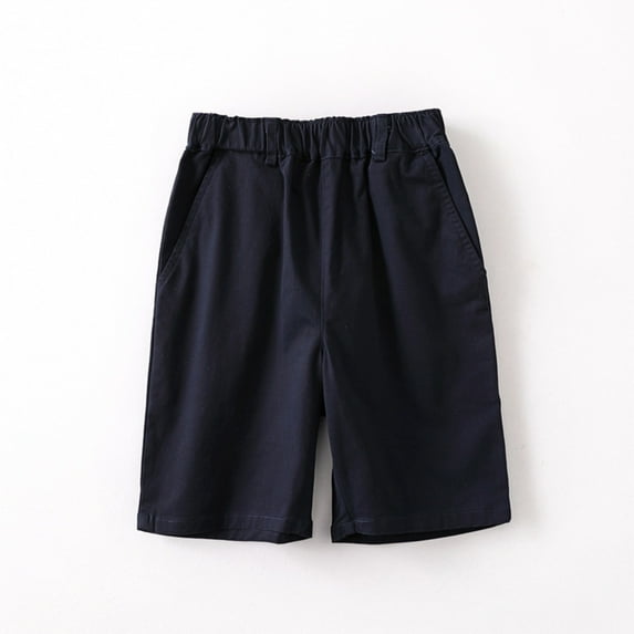 Summer Shorts Loose Fit Navy Shorts Elastic Girls Size 5-6 Years Clothes