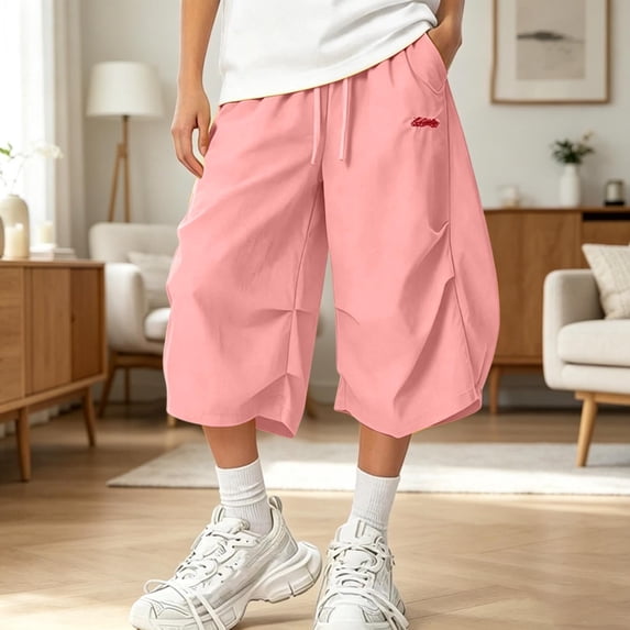 Summer Shorts Wide Leg Waist Shorts Streetwear