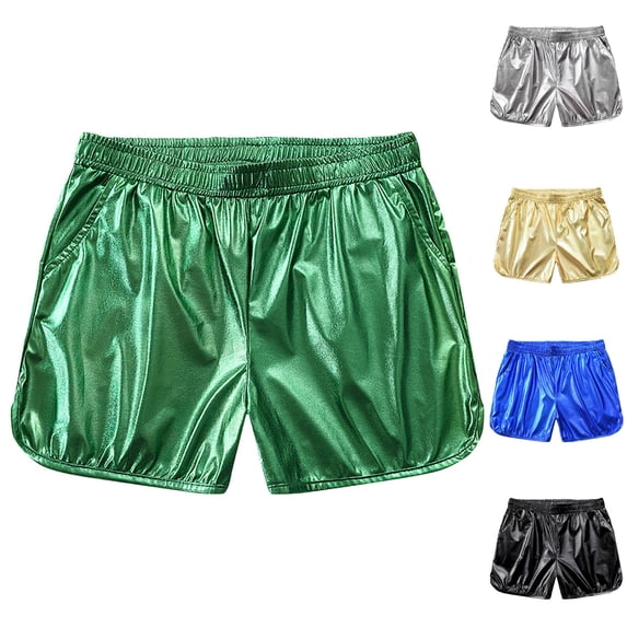 Summer Shorts for Mens with Pockets Plus Size Solid Color Casual Shorts Workout Running Gym Stretch Summer Beach Pants Gifts for Men Navy S