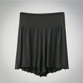 thumbnail image 1 of uublik Summer Shorts for Women Flowy Summer Shorts Wide Leg Biker Shorts Women Workout Dark Gray XXL, 1 of 4