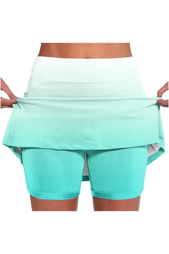 Summer Shorts for Women New Color Mid-Waist Skirt Pants Sports Casual Shorts Bottoming Skirt Pants Cotton Shorts for Woman Mint Green XL