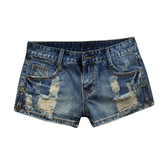 Summer Shorts for Women, Plus Size Shorts for Women,Trendy Women's Denim Shorts Loose Fit Stylish Wide Leg Distressed Casual Punk Fashion