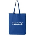 thumbnail image 1 of Summer Should Get A Speeding Ticket Cotton Canvas Tote Bag, 1 of 1