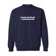 thumbnail image 1 of Summer Should Get A Speeding Ticket Crewneck Sweatshirt, 1 of 3