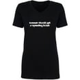 thumbnail image 1 of Summer Should Get A Speeding Ticket Womens V-Neck T-Shirt, 1 of 2