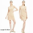 thumbnail image 1 of Summer Silk Dress Women UTOURS Plus Size Thin Seamless Full Slips Sleeveless Underwear Ice Silk Petticoat Underskirt, 1 of 10