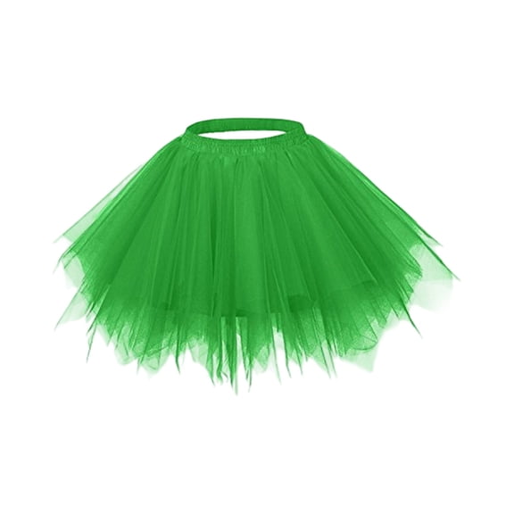 Summer Skirts for Girls Puffy Tulle Kids Tutu Skirt Princess Skirt Stretchy Waist Ballet Skirts for Girls