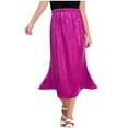 thumbnail image 1 of Summer Skirts for Teen Girls New Block Sequin Checkered Girls' Dance Dress Half Skirt Long Skirt Girls' Fan-Shaped Skirt Pinks 4 Years, 1 of 3
