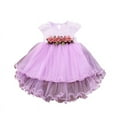 thumbnail image 1 of Summer Sleeveless Princess Party Dresses Infant Kids Baby Girl Ball Gown, 1 of 2
