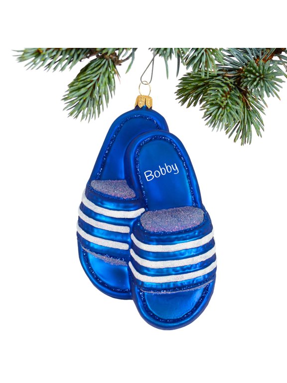 Summer Slippers Christmas Ornament