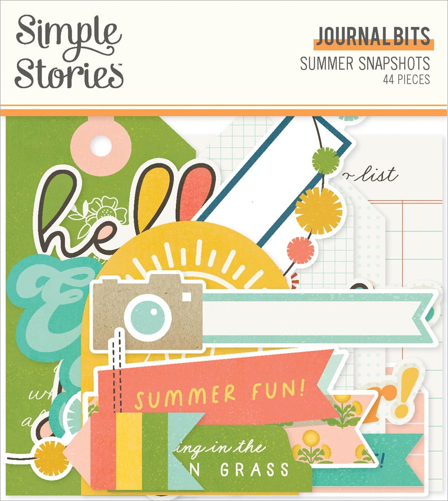 Bits & Pieces Hip Hop Hooray Fustelle Die-Cuts Per Album E Journal – 56 Pezzi In Cartoncino – Senza Acidi