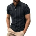 thumbnail image 1 of Summer Solid Color Tops T-shirts for Men Elastic Adaptable Fit Mens Tops with Crew Neck Short Sleeves Lightweight Breathable Base Everyday Wear Summer Beach Fashion Daily, 1 of 6