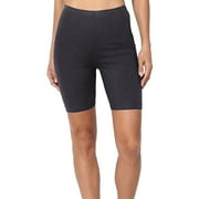 MPWEGNP Summer Spandex Yoga Shorts for Women Black Women's Activewear Solid Workout Cycling Running High Waist Pants
