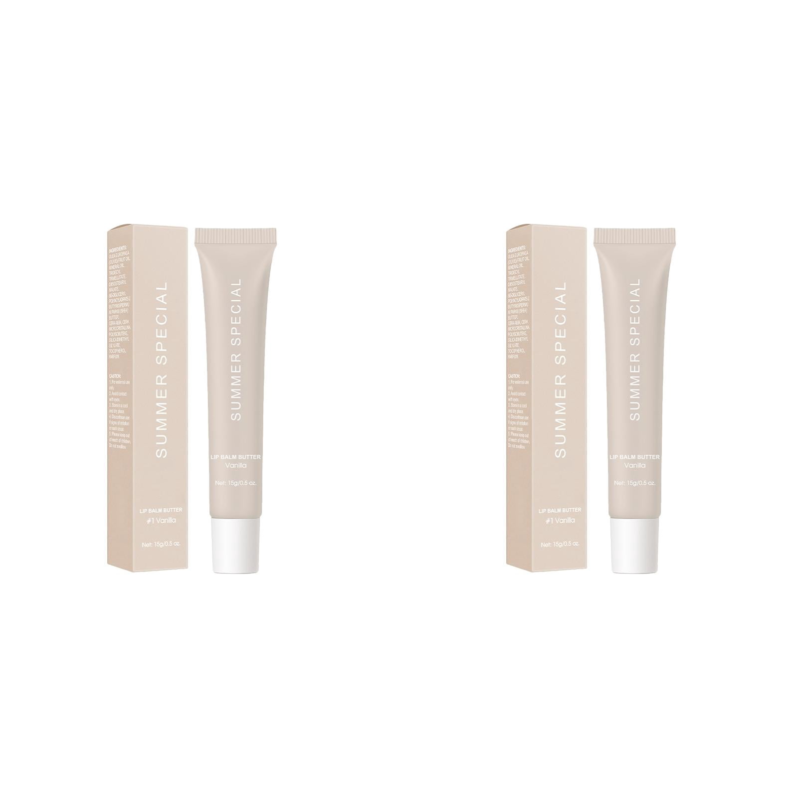 Summer Special Lip Butter Balm – Ultra-Hydrating & Nourishing With Shea Butter & Olive Oil, Soothing Dry Lips – #5 Pink Guava, 1 Tube 5 thumbnail image