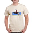 thumbnail image 1 of Summer Spills T-Shirt Men -Wilfred Hildonen Designs, Male Large, 1 of 4