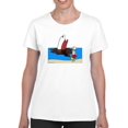 thumbnail image 1 of Summer Spills T-Shirt Women -Wilfred Hildonen Designs, Female x-Large, 1 of 4