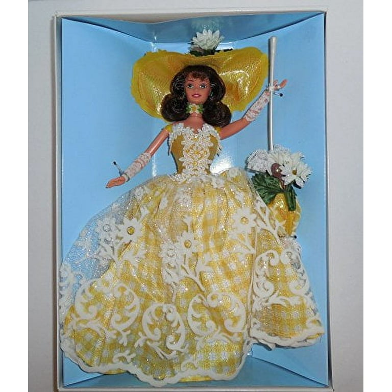 vintage barbie yellow dress Superstar Please consult the photos for condition. Summer Splendor Barbie Enchanted Seasons