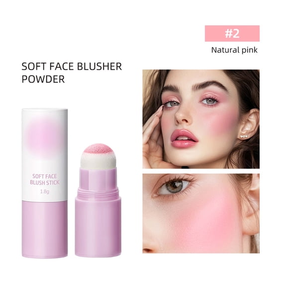 Summer Sponge Head Powder Blusher Stick 1.8g