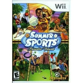 Pre-Owned Summer Sports Paradise Island Nintendo Wii Physical Sports Game