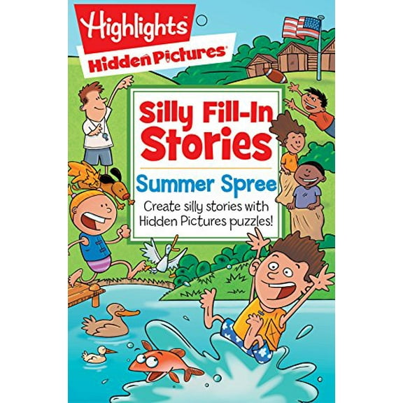 Pre-Owned Summer Spree: Create Silly Stories with Hidden Pictures(r) Puzzles! (Paperback) 1629797650 9781629797656