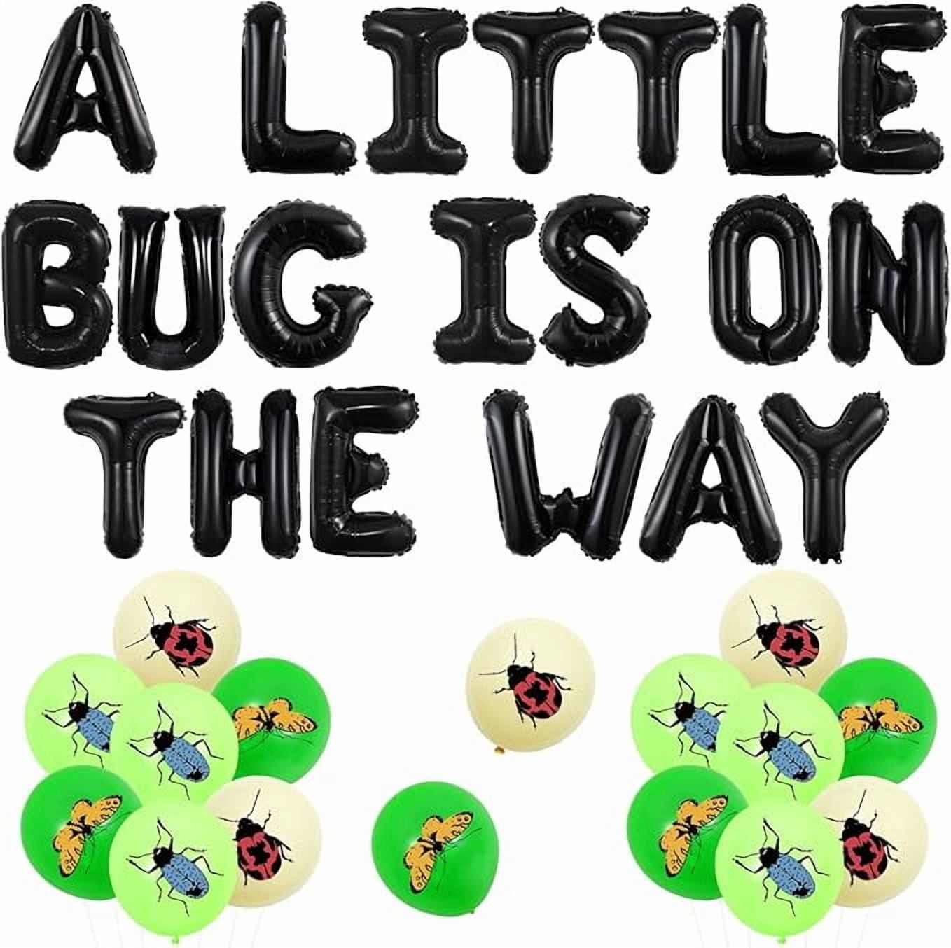 Summer Spring Insects Baby Shower Decor A Little Bug is on the Way ...
