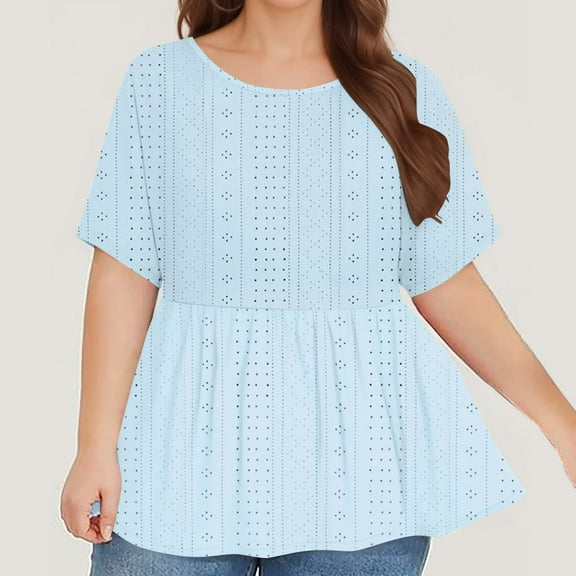 Summer Spring Top Womens Oversized T Shirts Women's Summer Breasted Stand Up Collar Shirt Slim Top Summer Short Sleeve Top for Women