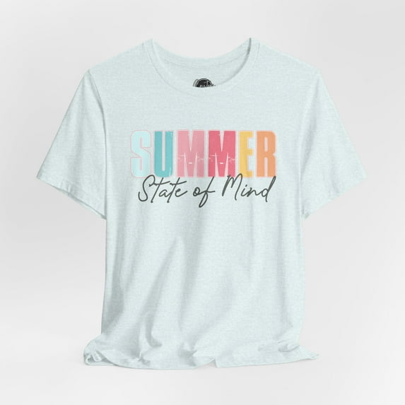 Summer State of Mind | Vintage Summer Style | Vacation Tee | Gift for Her