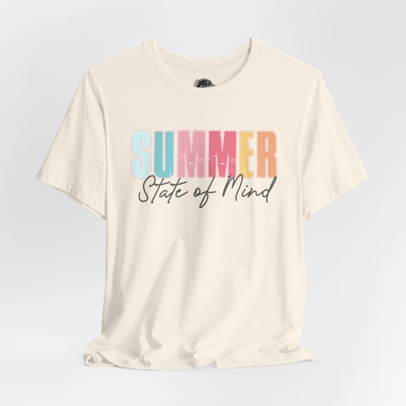 Summer State of Mind | Vintage Summer Style | Vacation Tee | Gift for Her
