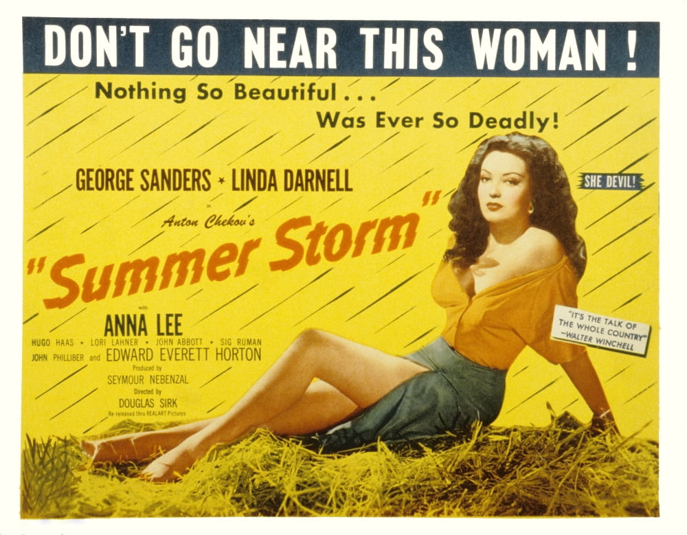 Summer Storm Canvas Art - (28 x 22)