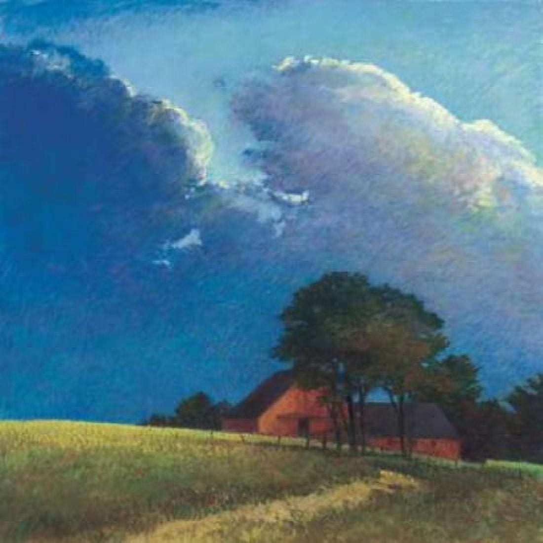 Summer Storm Canvas Art - Sandy Wadlington (24 x 24)