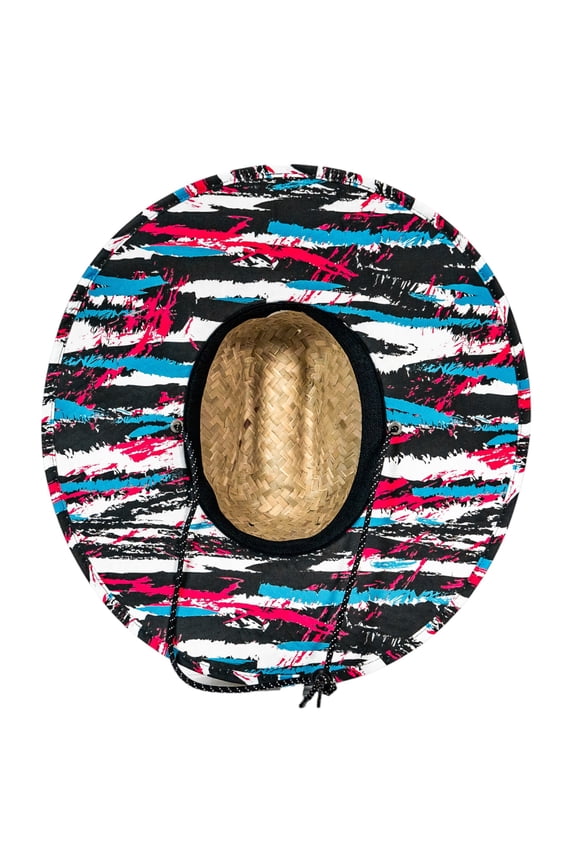 Summer Straw Hat Spring Break Tiger Stripe Camo