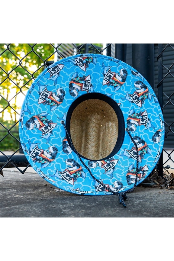 Summer Straw Hat Usa Shark