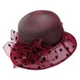 thumbnail image 1 of Summer Straw Sun Hats Beach Visor Cruise Hats for Women Floppy Sun Hats for Women Beach Hat Sun Hats Straw Hats Women Large Straw Hat Summer Hat Womens Floppy Sun Hat,Red,One Size, 1 of 3