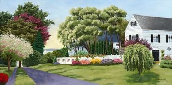 Summer Street Canvas Art - Julie Peterson (24 x 48)