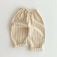 thumbnail image 1 of Summer Stripe Casual Pants for Beach Wear, 1 of 5